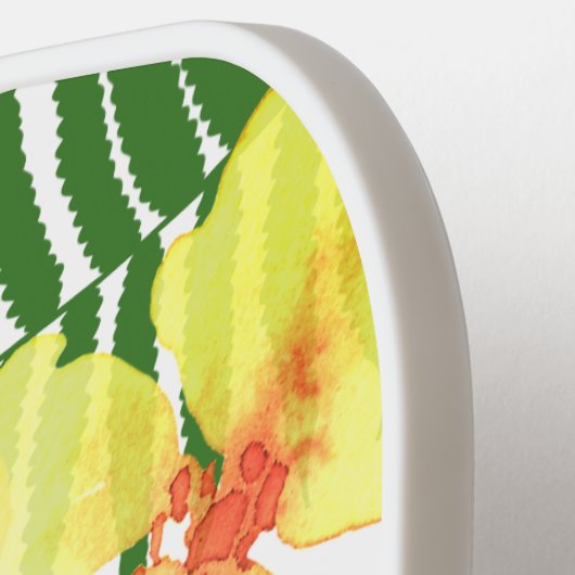 Luau-verlovingsfeestje Pickleball Paddle (Links Detail)