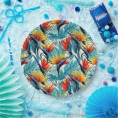 Luau vogel van het paradijs papieren bordje (Feest)