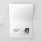 Luau Wedding Bedankt Kaarten Schildpad blauw (Binnen)