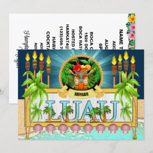 LUAU - Zie Achterkant - Uitnodiging