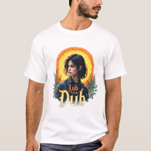 Lub Dub Cardiale Verpleegster Boho Kunst Cadeau T-shirt