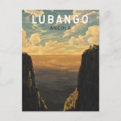 Lubango Angola Travel Art Vintage Briefkaart (Voorkant)