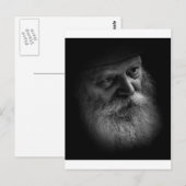 Lubavitcher Rebbe Briefkaart (Voorkant / Achterkant)