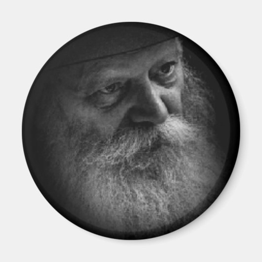 Lubavitcher Rebbe Magneet (Voorkant)