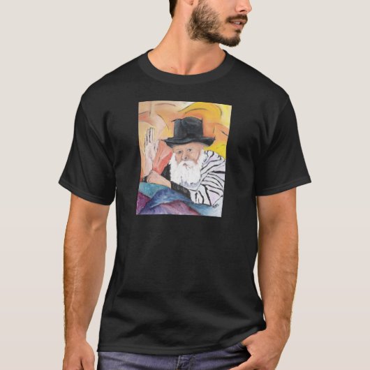 LUBAVITCHER REBBE T-SHIRT (Voorkant)