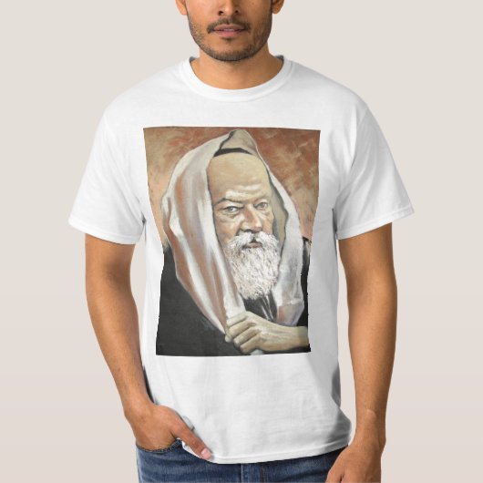 LUBAVITCHER REBBE T-SHIRT (Voorkant)