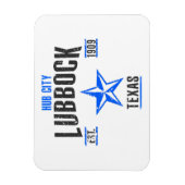 Lubbock Magneet (Verticaal)
