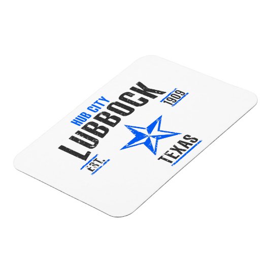 Lubbock Magneet (Linkerzijde)