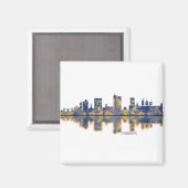 Lubbock Skyline Magneet (Voorkant / Achterkant)