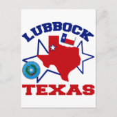 Lubbock, Texas Briefkaart (Voorkant)