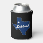 Lubbock, Texas Lonestar State West Texas Beverage Blikjeskoeler (Blikje Voorkant)