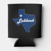 Lubbock, Texas Lonestar State West Texas Beverage Blikjeskoeler (Voorkant)