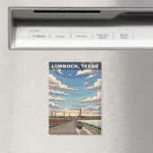 Lubbock Texas Reizen Magneet (Insitu (Vaatwasser))
