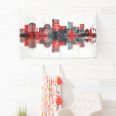 Lubbock Texas Skyline Spandoek (Insitu)