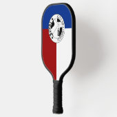 Lubbock (Texas) stadsvlag Pickleball Paddle (Links)