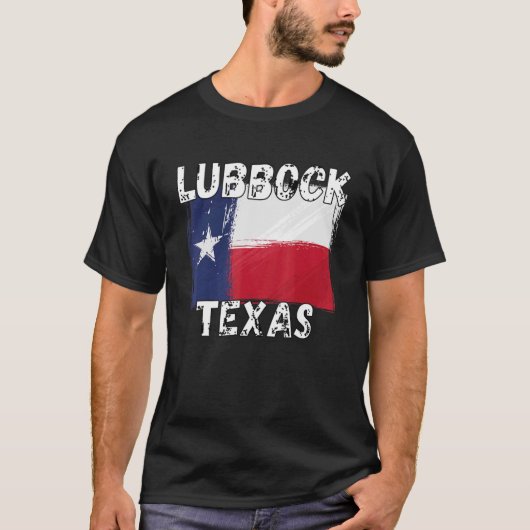 Lubbock TX Souvenirs T-shirt (Voorkant)