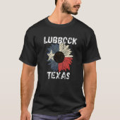 Lubbock TX Souvenirs T-shirt (Voorkant)