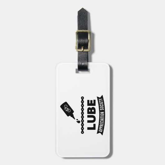 Lube Appreciation Society Fietsen Bagagelabel (Voorkant verticaal)