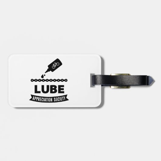 Lube Appreciation Society Fietsen Bagagelabel (Achterkant horizontaal)