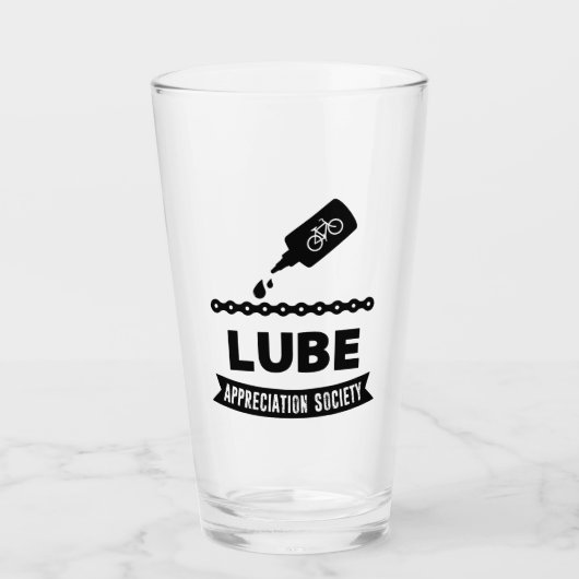 Lube Appreciation Society Fietsen Glas (Voorkant)