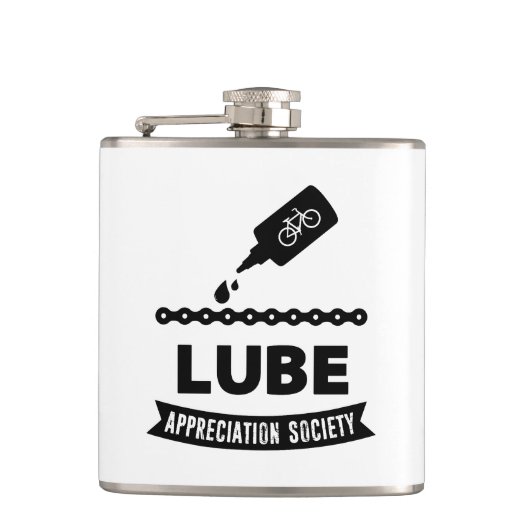 Lube Appreciation Society Fietsen Heupfles (Voorkant)