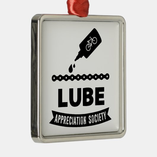 Lube Appreciation Society Fietsen Metalen Ornament (Rechts)