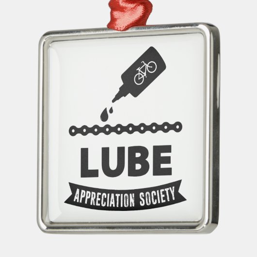 Lube Appreciation Society Fietsen Metalen Ornament (Links)