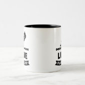 Lube Appreciation Society Fietsen Tweekleurige Koffiemok (Center)