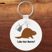 Lube Beaver Sleutelhanger (Voorkant)