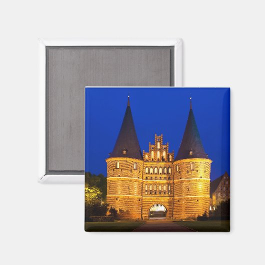 Lubeck 001A Magneet (Voorkant / Achterkant)