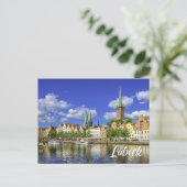 Lübeck, Duitsland Briefkaart (Staand voorkant)
