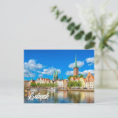 Lübeck, Duitsland Briefkaart (Staand voorkant)