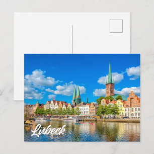 Lübeck, Duitsland Briefkaart