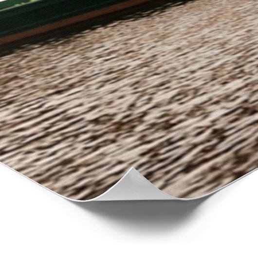 Lubeck Duitsland foto van cityscape Poster (Hoek)