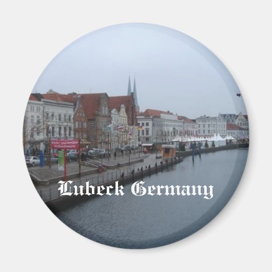 Lubeck Duitsland Magneet (Voorkant)