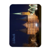 Lübeck foto magneet (Verticaal)