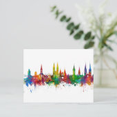 Lubeck Germany Skyline Briefkaart (Staand voorkant)