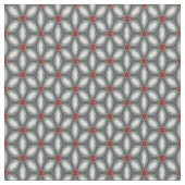 Lübeck Marzipan Flower Fabric Stof (Close Up)