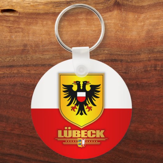 Lubeck Sleutelhanger (Achterkant)
