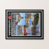 Lubiana - Slovenië - I Love - Legpuzzel (Horizontaal)