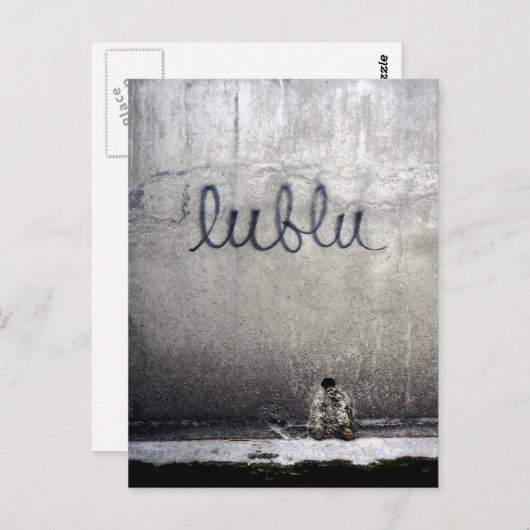 Lublu = Liefde in het Russisch Briefkaart (Voorkant / Achterkant)