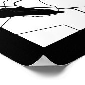 Lubumbashi DR Congo Map Poster (Hoek)