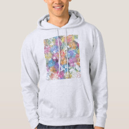 Lubumbashi DR Congo Stadkaart Hoodie