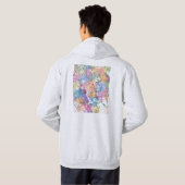 Lubumbashi DR Congo Stadkaart Hoodie (Achterkant volledig)