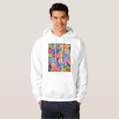 Lubumbashi DR Congo Stadkaart Hoodie (Voorkant volledig)