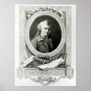 Luc de Clapiers Marquis van Vauvenbetoogt Poster