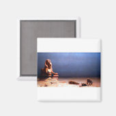 Luc Olivier Merson Rest op vlucht naar Egypte Magneet (Voorkant / Achterkant)