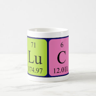 Luc periodieke tabel naam mok