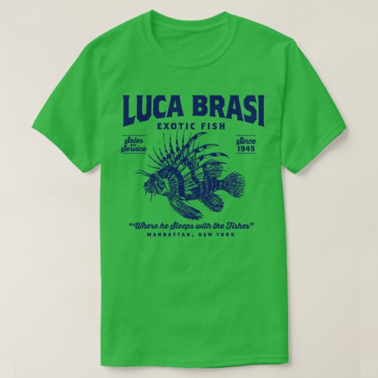 Luca Brasi Exotische Vis T-shirt (Design voorkant)