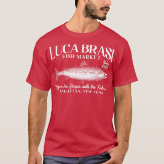 luca brasi vismarkt met lange mouwen TShirt